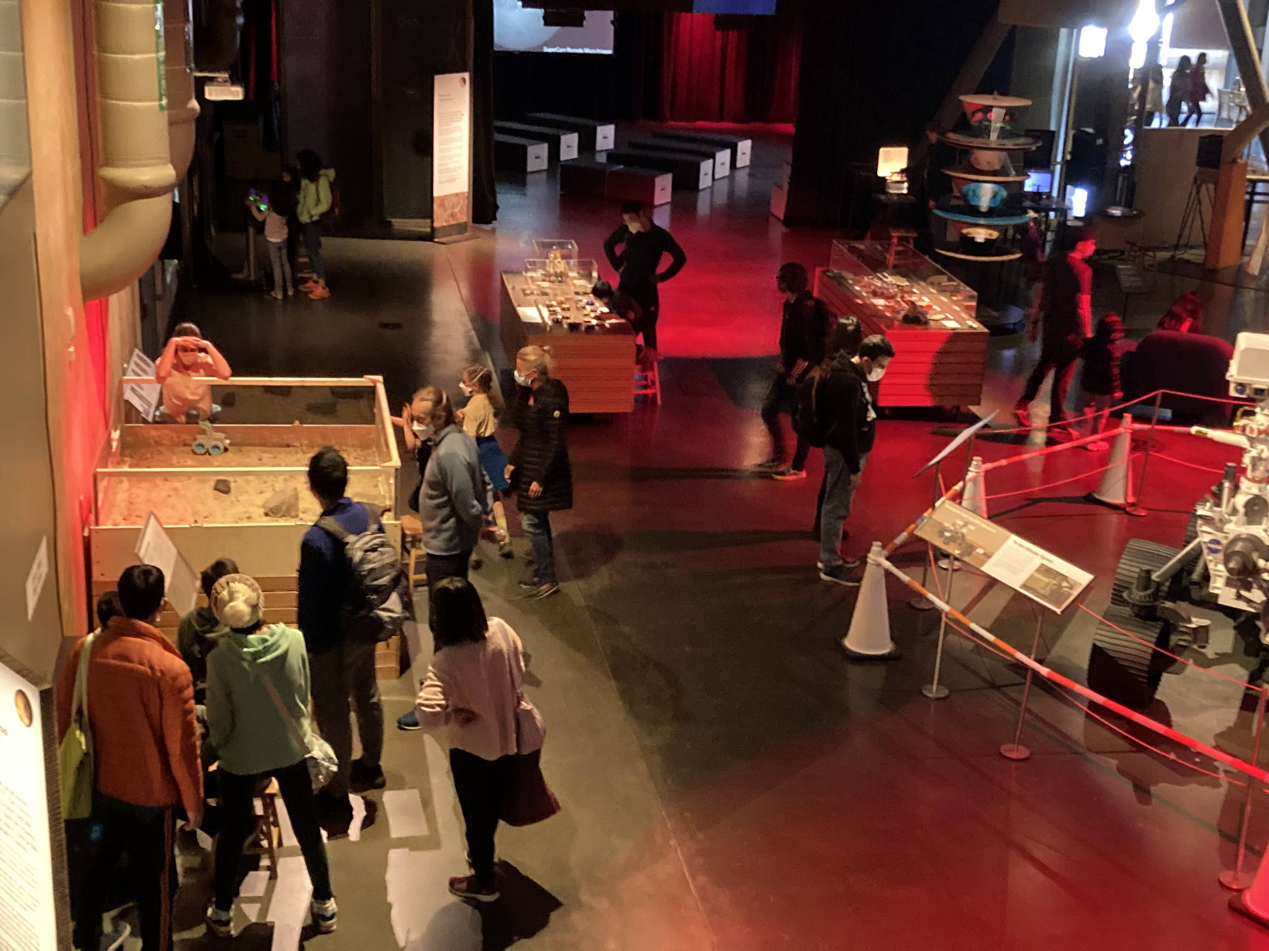 Our exhibit at the Exploratorium